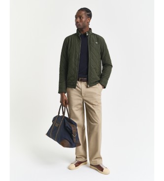Gant Green quilted windcheater jacket