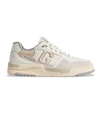 Gant Brookpal beige suede and leather trainers