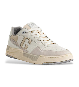 Gant Brookpal beige suede and leather trainers