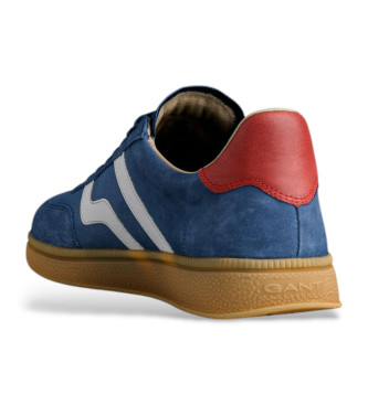 Gant Baskets Cuzmo en daim bleu