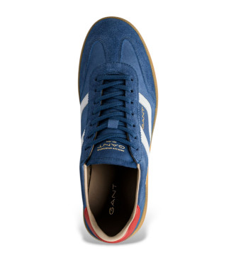 Gant Baskets Cuzmo en daim bleu