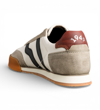 Gant Baylle usnjeni copati v bež barvi