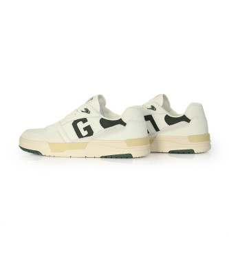 Gant Skórzane buty Brookpal białe, zielone