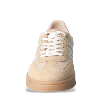 Gant Usnjene športne copate Cuzima beige