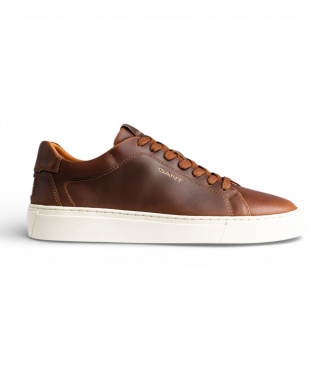 Gant Brune Mc Julien-sneakers i l�der