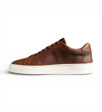 Gant Brune Mc Julien-sneakers i l�der