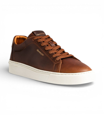 Gant Brune Mc Julien-sneakers i l�der