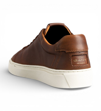 Gant Brune Mc Julien-sneakers i l�der