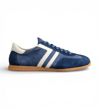 Gant Spearclub l�der-sneakers bl�
