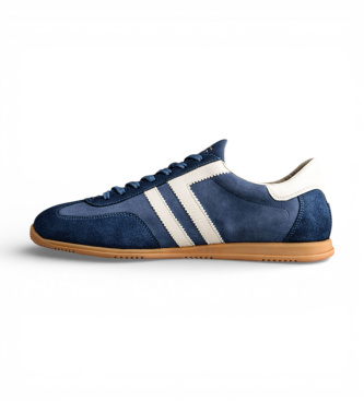 Gant Spearclub l�der-sneakers bl�