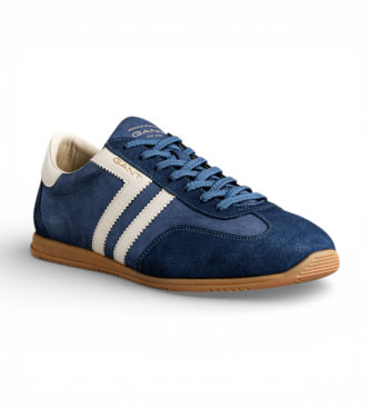Gant Spearclub l�der-sneakers bl�