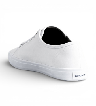 Gant Zapatillas Pillox de sarga de algod�n blanco