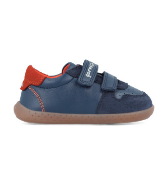 Garvalin Scarpe da ginnastica in pelle 241302 blu scuro