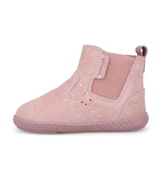 Garvalin Bottines en cuir 241303 rose