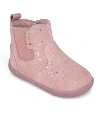 Garvalin Botines de Piel 241303 rosa