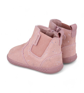 Garvalin Bottines en cuir 241303 rose