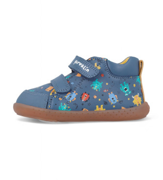 Garvalin Leren sneakers 241308 blauw