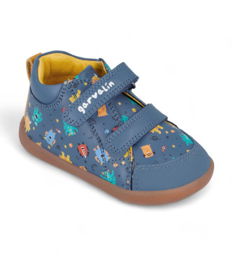 Garvalin Leder Sneakers 241308 blau