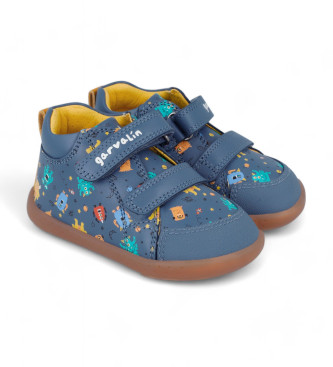 Garvalin Leder Sneakers 241308 blau