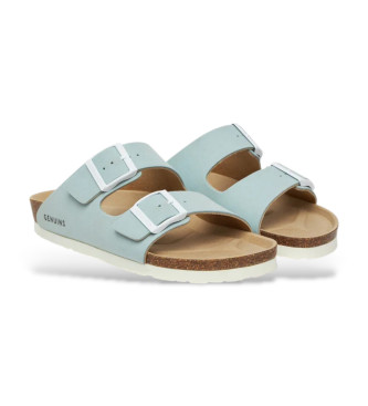 Genuins Sandales Hawaii Vegan bleu