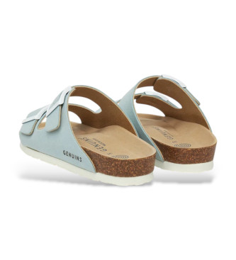 Genuins Sandales Hawaii Vegan bleu