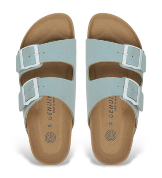 Genuins Sandales Hawaii Vegan bleu