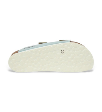 Genuins Sandales Hawaii Vegan bleu