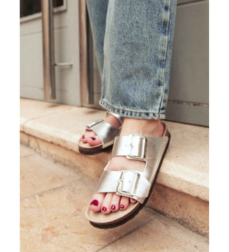Genuins Honolulu silver sandaler i metall