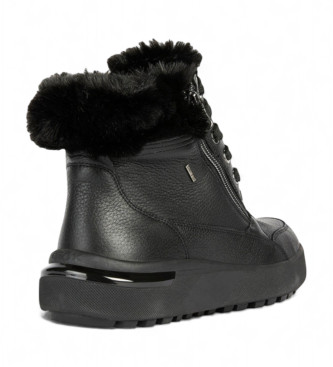 GEOX Botas de couro Dalyla B Abx preto