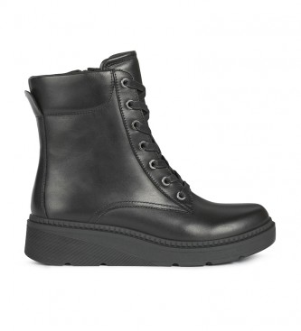 Interior Disciplina botón GEOX Botines de piel Nahala negro - Tienda Esdemarca calzado, moda y  complementos - zapatos de marca y zapatillas de marca