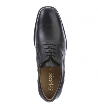 GEOX Federico leather shoes black