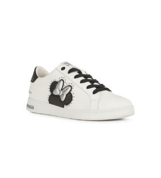 GEOX Jaysen white leather trainers