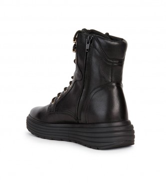 GEOX Botas de piel D Phaolae negro Tienda Esdemarca calzado, moda y complementos - zapatos marca y zapatillas de marca