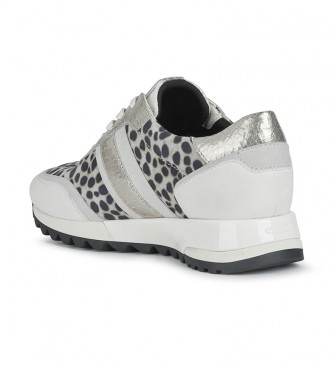 GEOX Sneakers Tabelya bianche, stampa animalier
