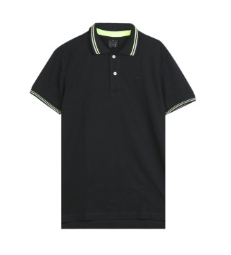 GEOX Polo in Piquet Nera