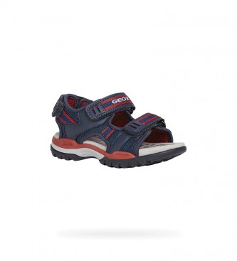 GEOX Sandals Borealis navy, red