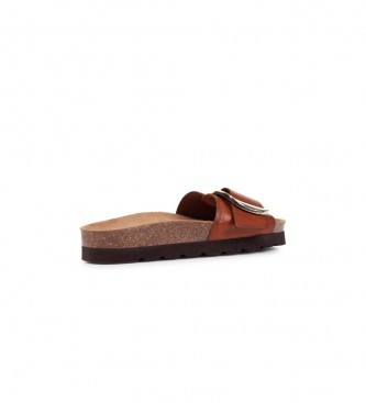 GEOX Brionia High brune lder sandaler