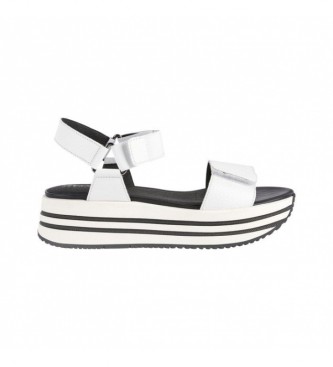 GEOX Sandalias de piel Kency blanco - Tienda calzado, moda y complementos zapatos y zapatillas de marca