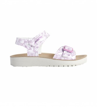 GEOX Sandals J Sandal Costarei Gi white, lilac