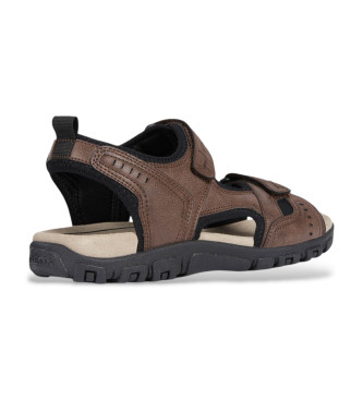 GEOX Braune Strada-Sandalen