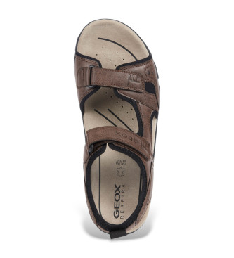 GEOX Braune Strada-Sandalen