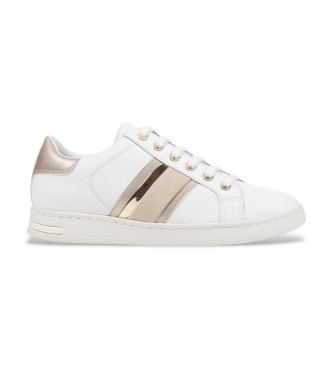 GEOX Jaysen Leather Sneakers white