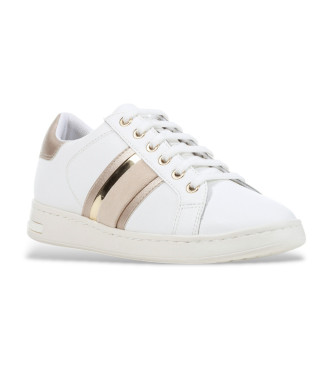 GEOX Jaysen Leather Sneakers white