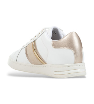 GEOX Zapatillas de Piel Jaysen blanco