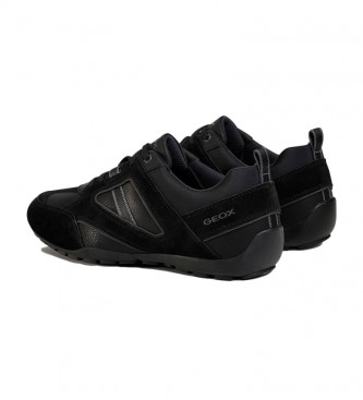 GEOX Sapatos de couro Ravex preto     