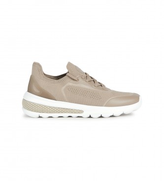 GEOX Zapatillas D Spherica Actif beige - Tienda Esdemarca calzado, moda y complementos zapatos de marca y zapatillas de marca