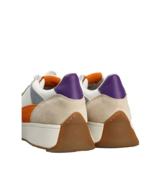 GEOX Amabel multicoloured leather slippers