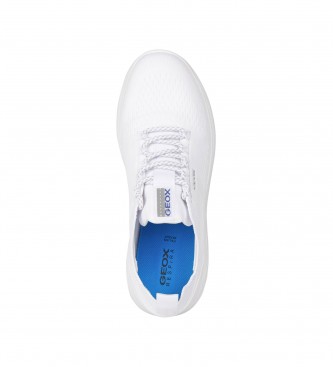 GEOX Leather shoes D Spherica white