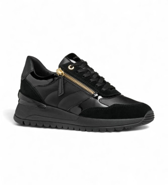 GEOX Sneakers Desia in pelle nera