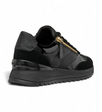 GEOX Sneakers Desia in pelle nera